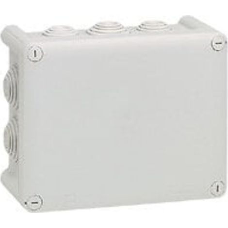 Legrand – Boîte de dérivation rectangulaire IP55 155x110x74mm – Couvercle 1/4 de tour – Étanchéité renforcée – Résistance IK07 (1/5)