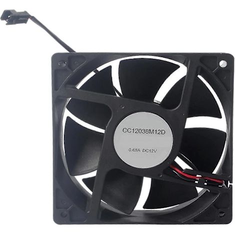 Ventilateur de remplacement pour barbecue à charbon numérique Masterbuilt Gravity Series 560 800 1050 XL, en ABS noir, 12 cm (4,72 pouces). (1/4)