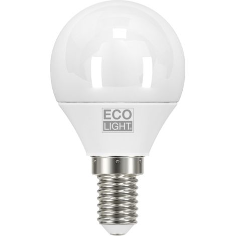 Ecolight LAMPADA A LED MINI GLOBO E14 luce calda 3 W 10.00 pz