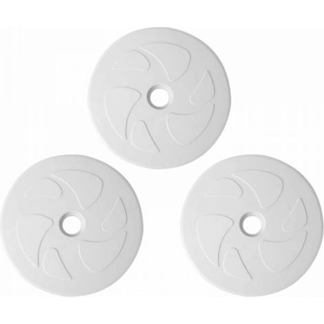 Lot de 3 grandes roues C6 de rechange pour nettoyeur de piscine Polaris 180 280 Tanktrax, VAC-Sweep 280 (1/5)
