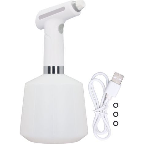 Elektrische Pflanzensprühflasche, 3,7 V, wasserdicht, einfache Bedienung, Akkuanzeige, USB-Ladeanschluss, einstellbare Lautstärke, 1,5 l (1/5)