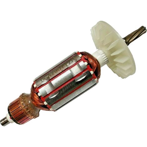Ersatz Anker mit Lüfter für Bohrhammer, Stemmhammer, Schlagbohrhammer, Meißelhammer wie Bosch GBH 2-24, SPIT 322, Würth H 24-MLE uvm. / Ersatz Rotor (1/2)