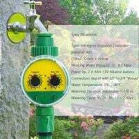 Bewässerungsuhr, Außenbewässerungssteuerung, automatische elektronische Gartenschlauch-Zeitschaltuhr (1/4)