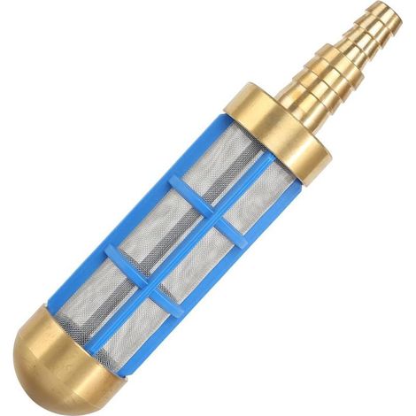 Filtre d'aspiration en laiton pur - Convient pour nettoyeur haute pression - Pompe de camping-car - Filtre d'aspiration - Tuyau d'arrosage - Filtre à eau (1/5)