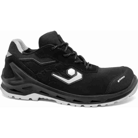 Chaussures de sécurité basses i-OMEGA EH Noir/Blanc - Taille 39 - Base Protection