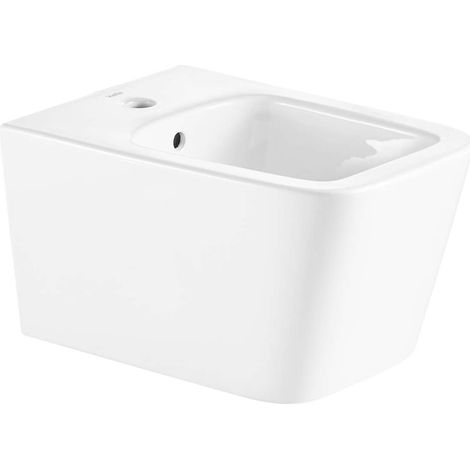 kielle Arkas I - Bidet suspendu, avec trop-plein, trou pour robinetterie, blanc 30311010 (1/2)