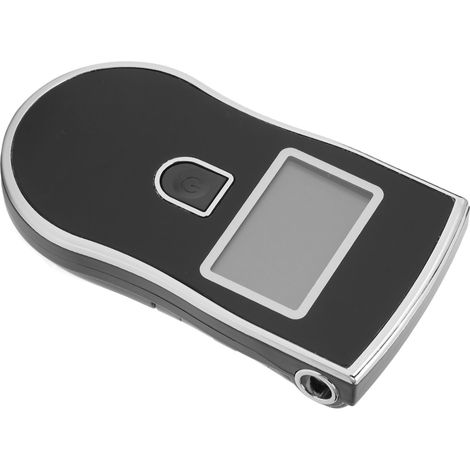 Éthylotest portable à réponse rapide avec affichage numérique rétroéclairé rouge et 5 embouts buccaux inclus. (1/5)