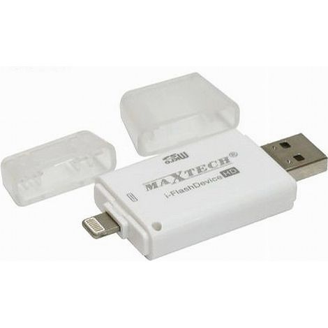 Adaptateur Usb Otg Pour Carte Sd/tf Compatible Avec Ios Maxtech Lts-ip001 (1/2)