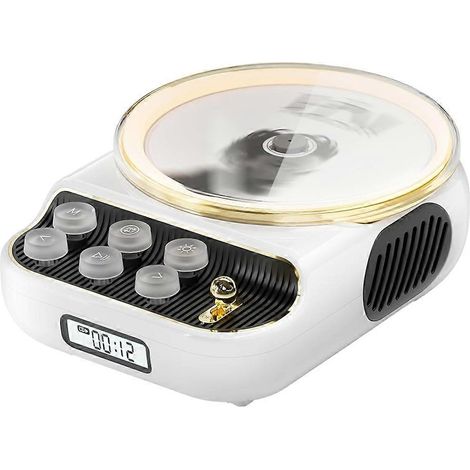 Retro-CD-Player für unterwegs mit Bluetooth-Lautsprechern, FM-Radio, Nachtlicht, LCD-Bildschirm und USB/AUX/Type-C-Anschluss für den Heimgebrauch (1/5)