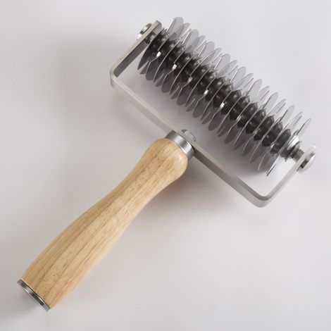 Découpe-pâte à treillis, Rouleau à pâte treillis pour pizza, pâtisseries et pâte (1/5)