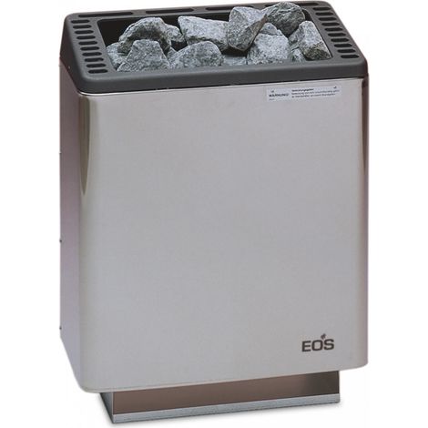 Eos Classic Saunaofen Stand und Wandofen EURO 9 kW Edelstahl 90.7687