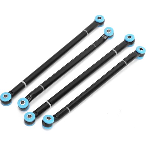 Kit de support de biellette d'essieu arrière en alliage de zinc usiné CNC 1/10 pour TF2 RC (pièces et accessoires pour crawler). (1/5)