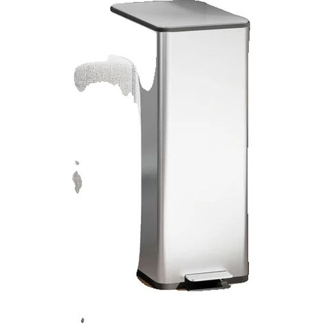 Müllbehälter, Soft-Close-Deckel, Einfach zu Reinigen, 12L (1/5)