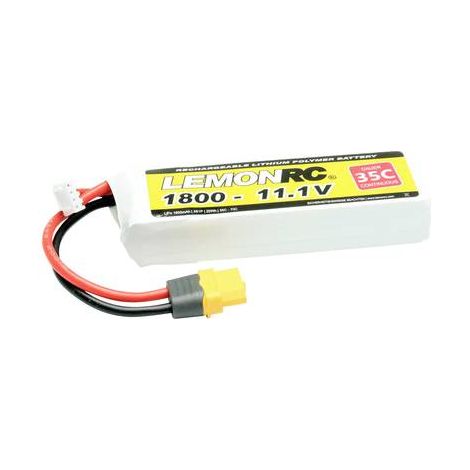batería lipo LemonRC lipo battery pack 11.1V 1800mAh