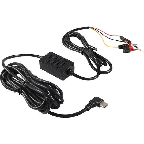 Kit cablaggio Dash Cam Acc, kit Dashcam USB tipo C Nedtrappingskabel, 12V-24V fino a DC 5V 3A Bil Dash Cha (1/5)