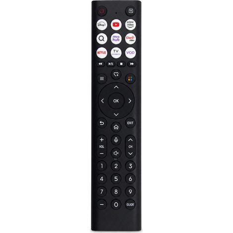 Télécommande TV Compatible avec Hisense ERF2F38H, sans Configuration, sans Commande Vocale (1/5)