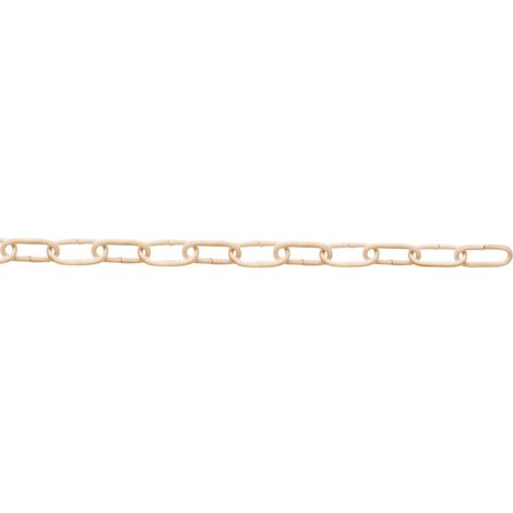 Catena ornamentale Ø 2 mm. in acciaio bianco 30 mt.