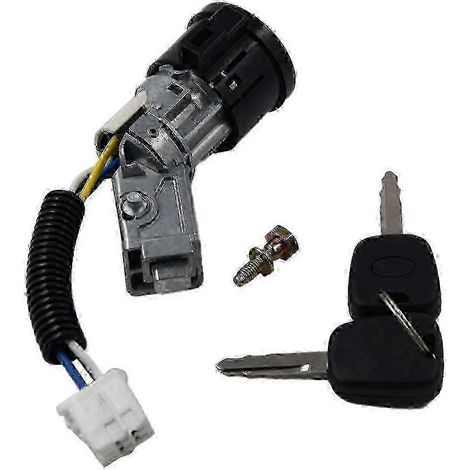 Compatible avec le cylindre de serrure d'allumage 107 C1 N0501412 N0502200 avec 2 clés Walkbee 2024 (1/5)