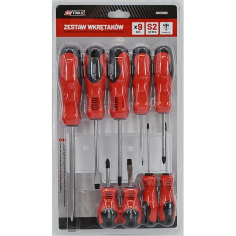 SET CACCIAVITI AWTOOLS BLISTER S2 / 9 pz.