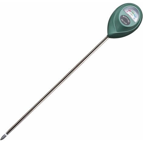 Capteur d’humidité pour plantes d'intérieur et d'extérieur, plantes en pot, fleurs - Humidimètre pour sol - utilisation profonde (1/5)