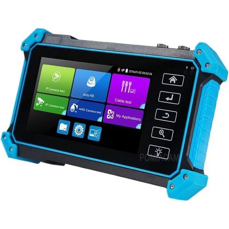Testeur de caméra de sécurité CCTV Testeur De Vidéosurveillance-moniteur Testeur De Caméra IPC Poe 8MP AHD TVI CVI SDI Traceur De Câble Câble RJ45 Test TDR Outil De Test Rapide De Vidéosurveillance(IP (1/4)