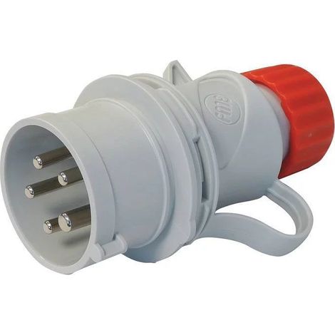 Fiche mâle 5 broches 3P+N+T 400V 16 A (1/3)