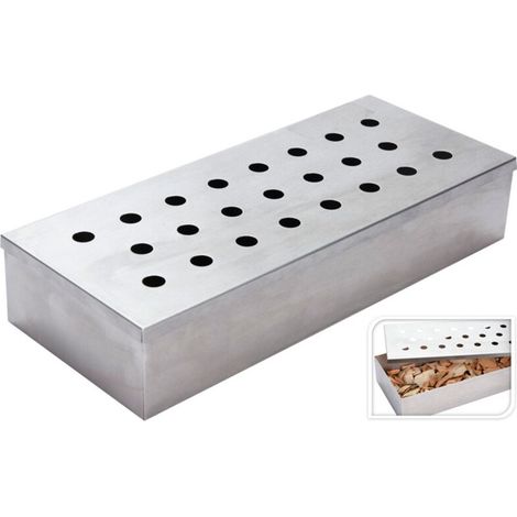 Fumoir portable en acier inoxydable 45x24x10cm vaggan (1/3)