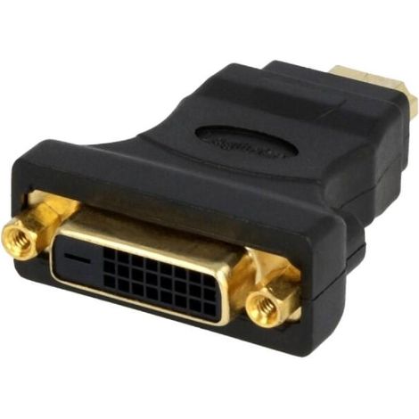 Adaptateur DVI-D -24-1- femelle HDMI prise male - noir