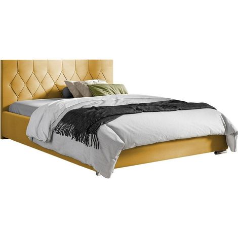 Cama Baltimore 160, Mikrofaza 07, Doble, 140x200, Tapiz, Somieres, 158x222x92cm