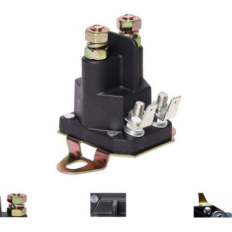 Anlasserrelais kompatibel mit Briggs & Stratton, Husqvarna, Poulan, AYP 145673, 146154, 12 V (1/5)