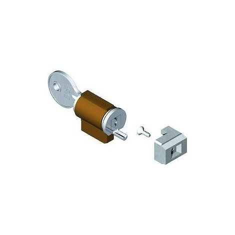 La Croisee Ds – Barrillet DS9432 pour fermeture encastrée SILENE – Cylindre 27-31 mm – Verrouillable – Finition brut – 1 clé incluse