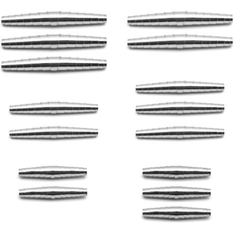 Ressort Secateur, 15 Pièces Remplacement du Ressort de Sécateur, Flocons Manganèse, Argent Pièces de Ressort de Sécateur de Jardin, 6 cm, 7 cm, 8 cm, pour Ciseaux Spirale, Sécateur (1/5)