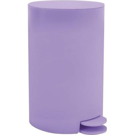 MSV OSAKI - Pattumiera a pedale da bagno, 3L, colore: lavanda opaca (1/2)