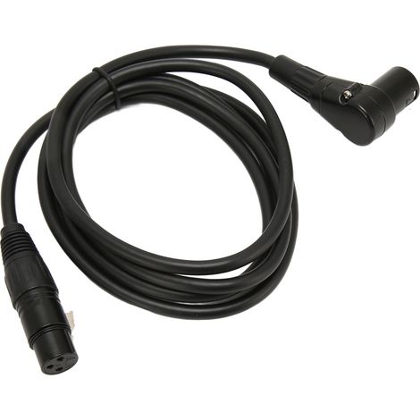 Câble microphone XLR mâle vers femelle symétrique, connecteur 3 broches, 2 m (6,6 pi) pour KTV et home cinéma. (1/5)