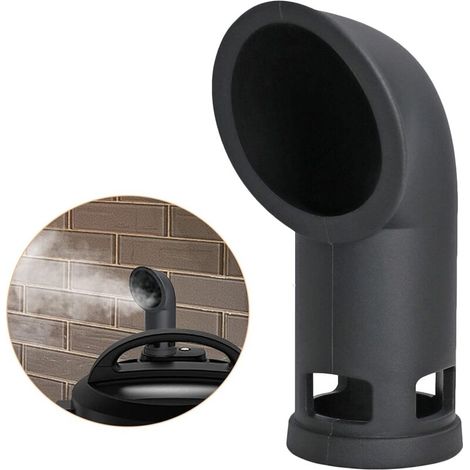 Diffusore di vapore nero, accessorio per pentola a pressione, diffusore di vapore in silicone, accessorio per mobili da cucina (1/4)