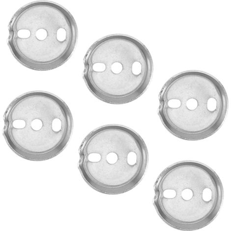 Lot De 6 Supports De Rechange pour Porte-Serviettes Accessoires De Salle De Bain Support De Montage pour Accessoires De Salle De Bain Matériel De Suspension pour (1/5)
