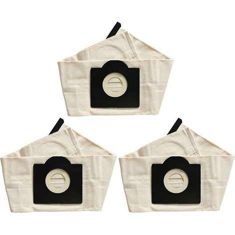 pièces lavables compatibles avec les sacs à poussière Karcher Wd3 sacs d'aspirateur en tissu (1/5)