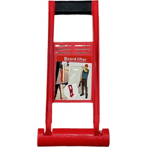 Outils de levage de planches en bois multi-usages, outil de levage de porte pratique, déménagement de panneaux pour plaques de plâtre, cloison sèche, installation au sol, manipulation et transpor (1/5)