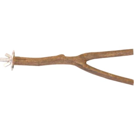 Percha en Y natural para loros - tamaño S - 20cmx2cm (1/3)