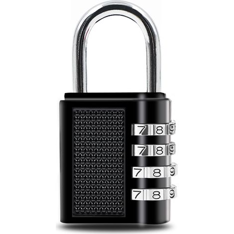 Cadenas à combinaison [2 pièces], cadenas à combinaison à 4 chiffres, pour Sc