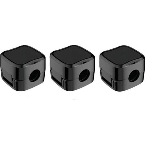 Magnetische Kabelclips, Kabelmanagement unter dem Schreibtisch, selbstklebende Kabelhalter für das Homeoffice, schwarz, 3 Stück. (1/5)