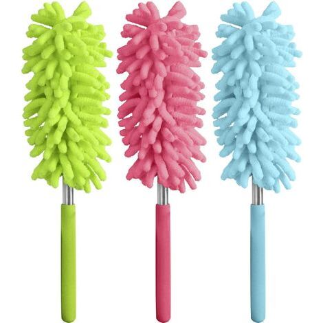 Brosse à épousseter télescopique en microfibre Fackelmann 27-76 cm (1/3)