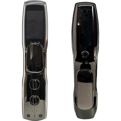 Serrure intelligente PNI SafeHome PTY303L-S — empreinte, code, carte, clé — 300 utilisateurs (1/4)