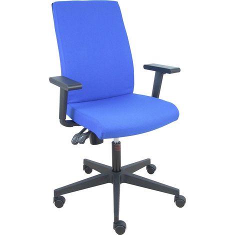 Silla I-Line aran azul con brazos regulables. (1/5)