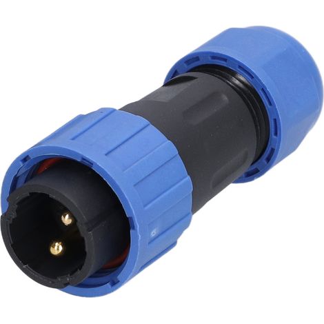 Connecteur aviation femelle mâle IP68 étanche sans soudure 2 broches 250V 20A LP16 ensemble prise fiche (1/5)