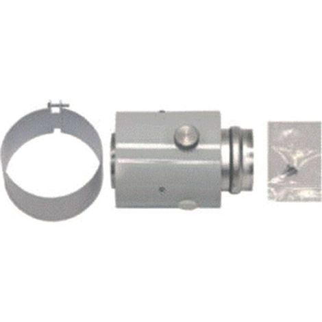 Vaillant Pieza intermedia con abertura de prueba para conducto de aire/escape, ALU, 60/100 mm, 0020199393