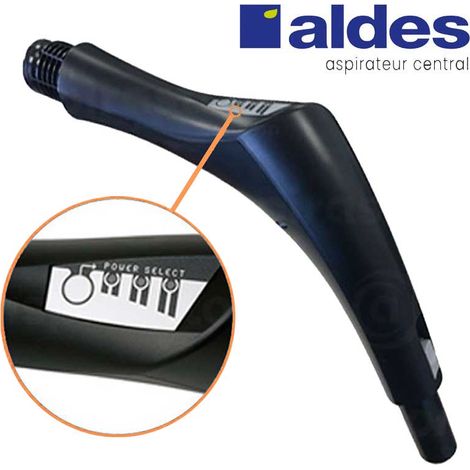 Poignée de commande variation de vitesse sans fil – Compatible centrales ALDES C.Power et Dooble – Ergonomique – Démarrage par dépliage (1/3)
