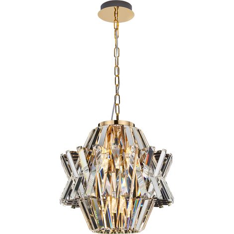 Lampadario CROWN GOLD 4xE14 (1/5)