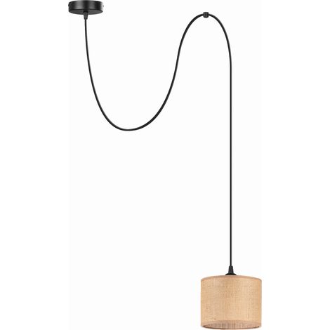 Lampe en jute Tornado PAM1 (1/5)