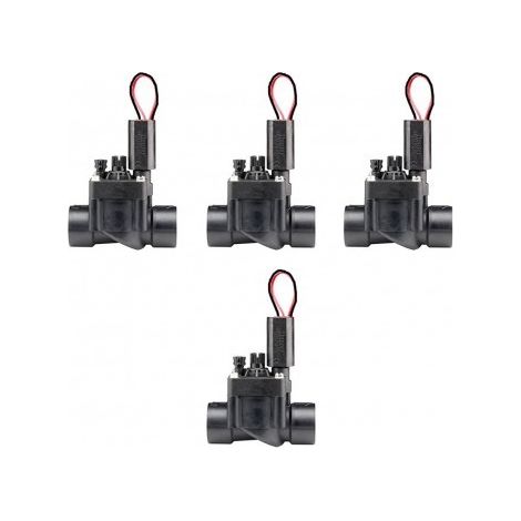MAGNETVENTIL PGV 101 9V 1  HUNTER MIT DURCHFLUSSREGLER 4ER PACK  EXCLUSIVES ANGEBOT